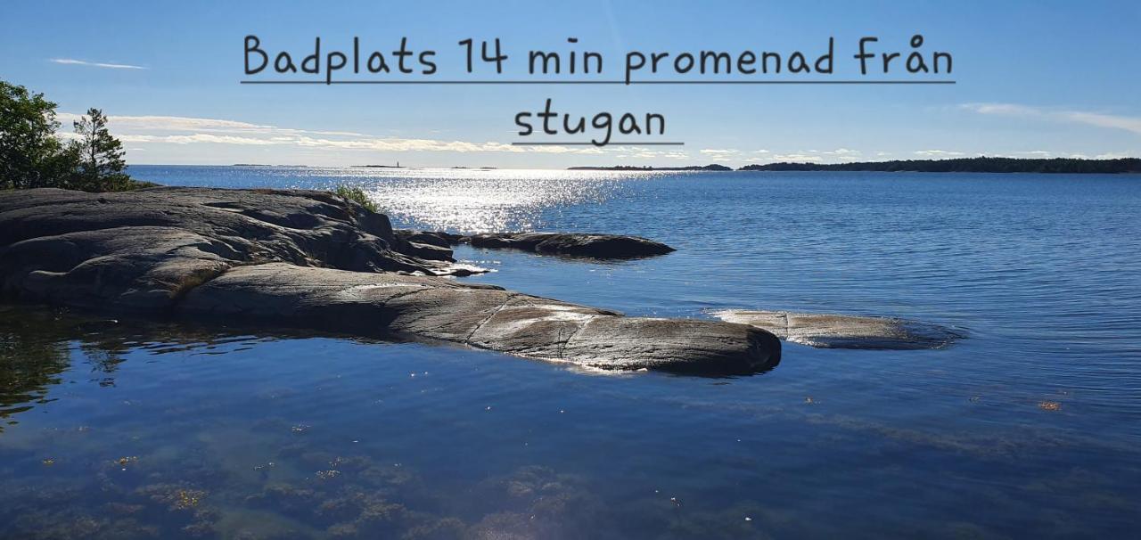 Moeja Stuga I Stockholms Skaergard Exterior foto